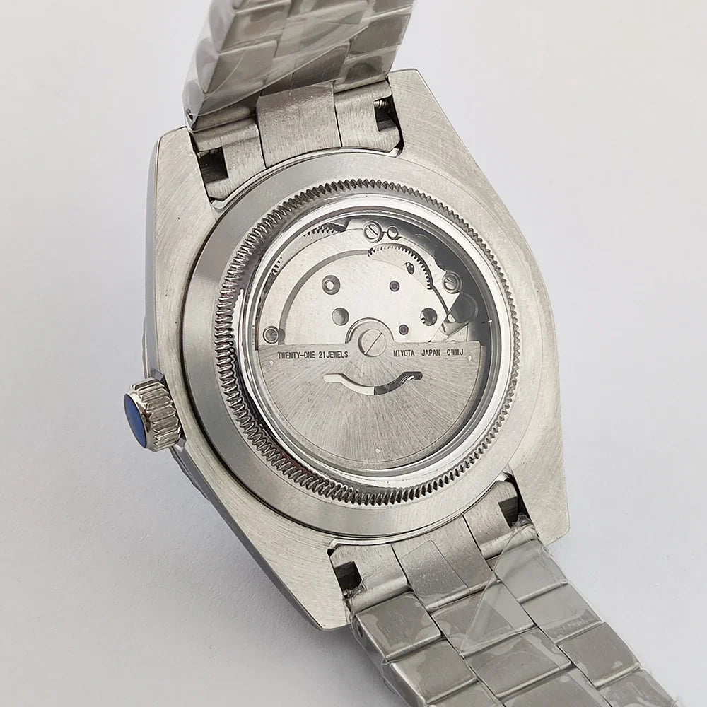 Miyota 8285 Day-Date watch TDD003 39mm 10bar Waterproof Sapphire