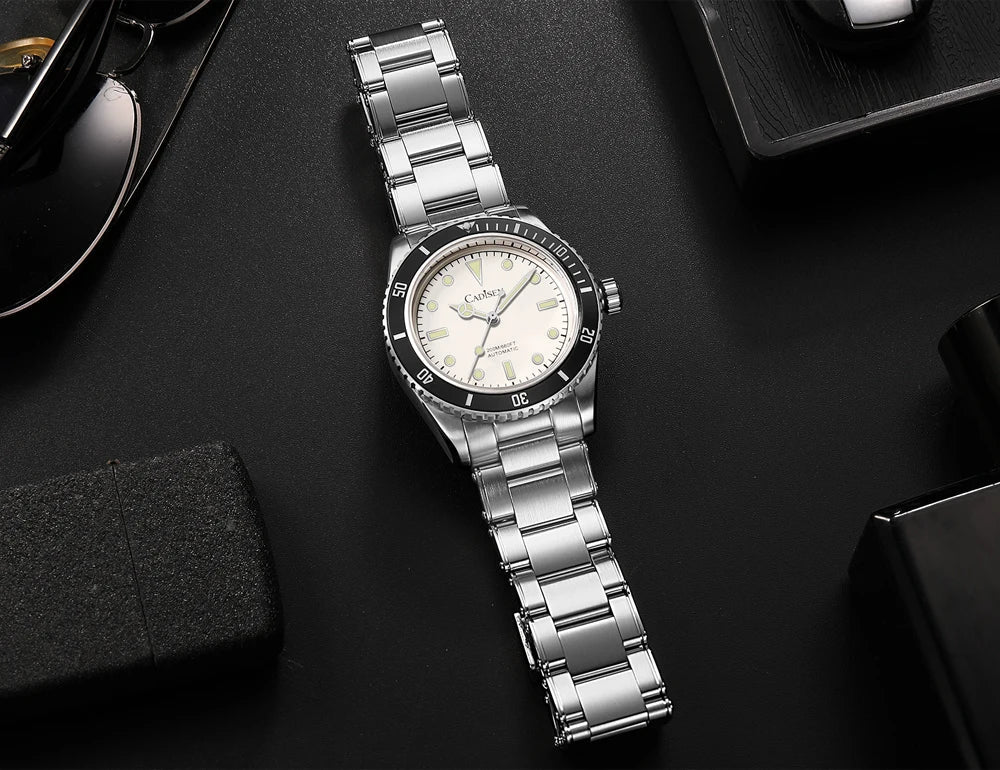 CADISEN C8206 BB58 Mod 38mm Diver NH35 Mechanical Sapphire 20 Bar Sapphire