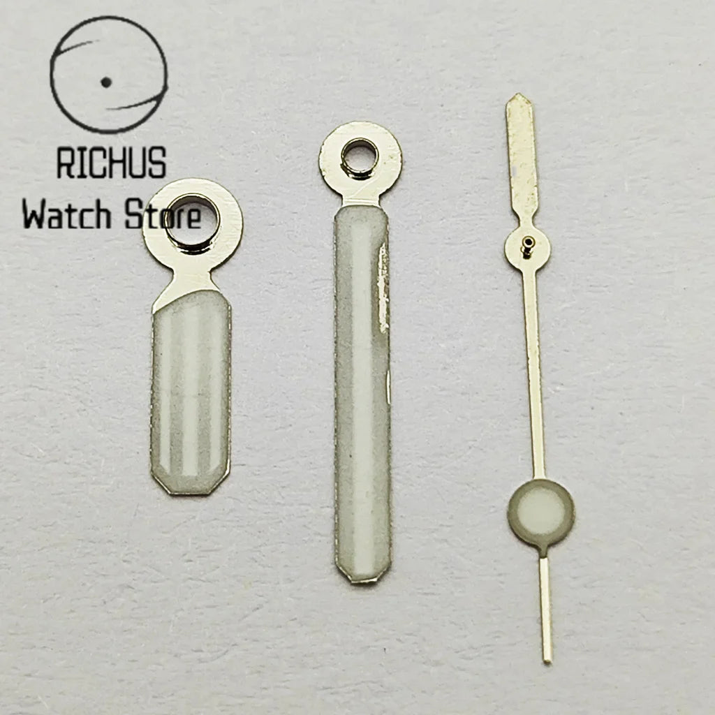 wide Watch Hands Green Luminous Hands Fit NH35 NH36 ETA 2824 2836 pt5000 Miyota8205 8215 821A Mingzhu DG2813 3804 Movement