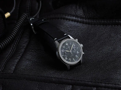 Customizable watch Baltany Military Chronograph watch S5057 Retro Quartz VK64 10ATM  Swiss Lume AR Sapphire