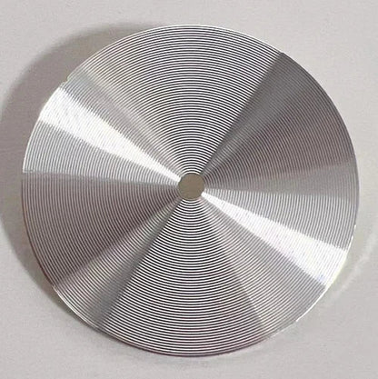 28.5mm Watch Dial No Calendar Window No Scale Watch Faces CD Texture Watch Accessories for NH35/NH36 Movement Repair Parts