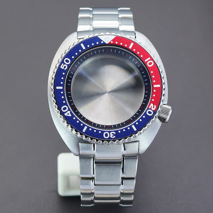 45mm Men's Watch nh35 Cases For NH35 NH36 Modified Abalone NH34 nh38 nh70 4R36 Movement 28.5mm Dial Sapphire Crystal Waterproof