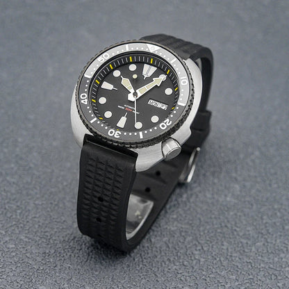 Golden Sterile Turtle SKX6105  Abalone NH36A Sapphire 20Bar Ceramic Bezel 44mm