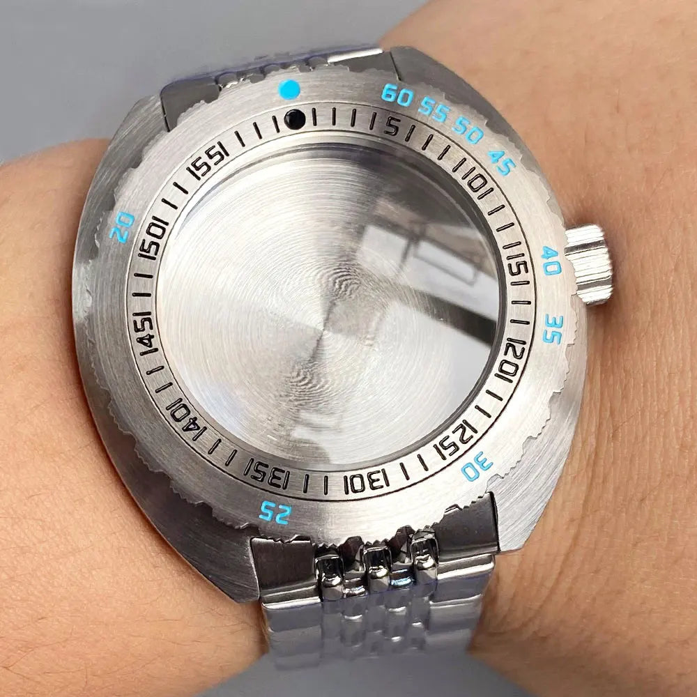 42mm Diver Watch Case NH35 Watch Case for SUB 300T NH34 NH36 NH38 ETA2824 PT5000 SW200 Automatic Movt 200m Waterproof Sapphire