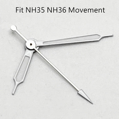 NH35 Hands Silver/Blue Watch Hands Fit NH35 NH36 PT5000 ETA2836 2824 DG2813 3804 Miyota8215 8205 821A Movement Watch Accessories
