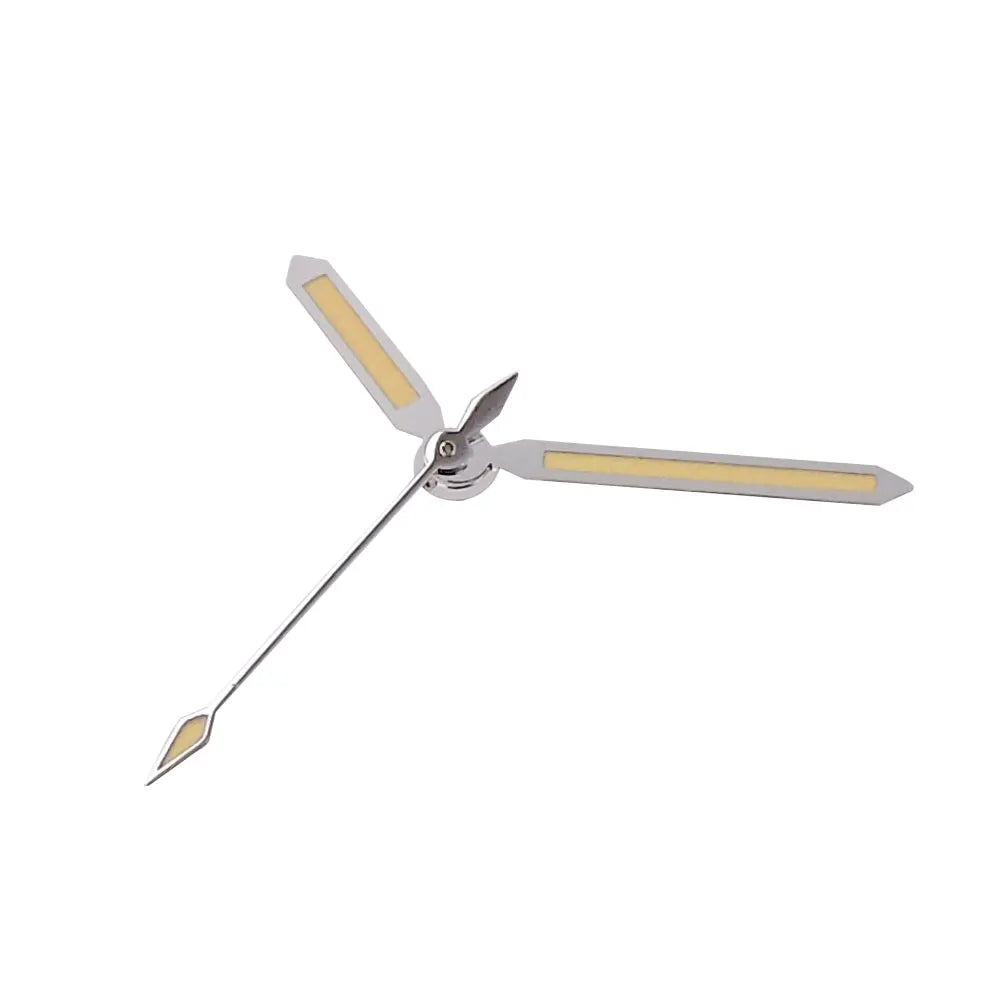 Non-Radiation 50-FATHOMS Watch Dial Parts 29mm for NH35 PT5000 Green Luminous Case Parts Sterile Nologo Hand Set for Dive Watch