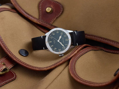 Baltany 38MM Military Watch Men  S2076 NH38 Automation Stainless Steels 100m Waterproof Vintage Khaki Aviation Homage Watch