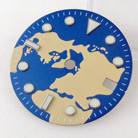 blue dial