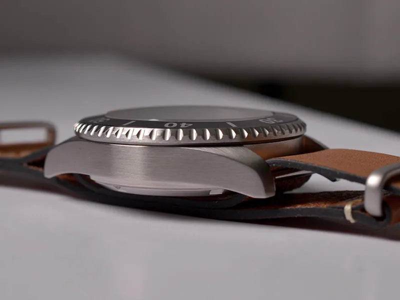 Baltany 42mm Diving Watch Man S3026 NH38 Automatic Watch SapphireCrystal Waterproof StainlessSteel Retro Mechanical Wristwatches