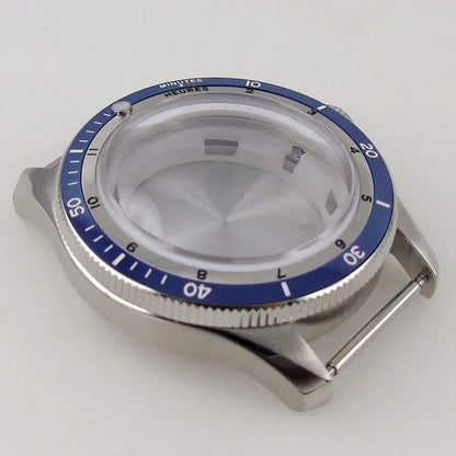 Serica Diver Case 20bar Diving Steel Watch Case for NH34 NH35 NH36 NH37 NH70 NH72  ETA2824 PT5000 Bow Sapphire Glass 120click Bezel Ceramic Insert