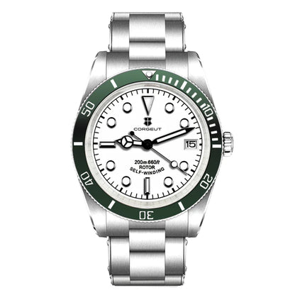 Corgeut Watch Diver CG2074 39mm NH35A Sapphire Crystal  Ceramics Bezel 10Bar SUB