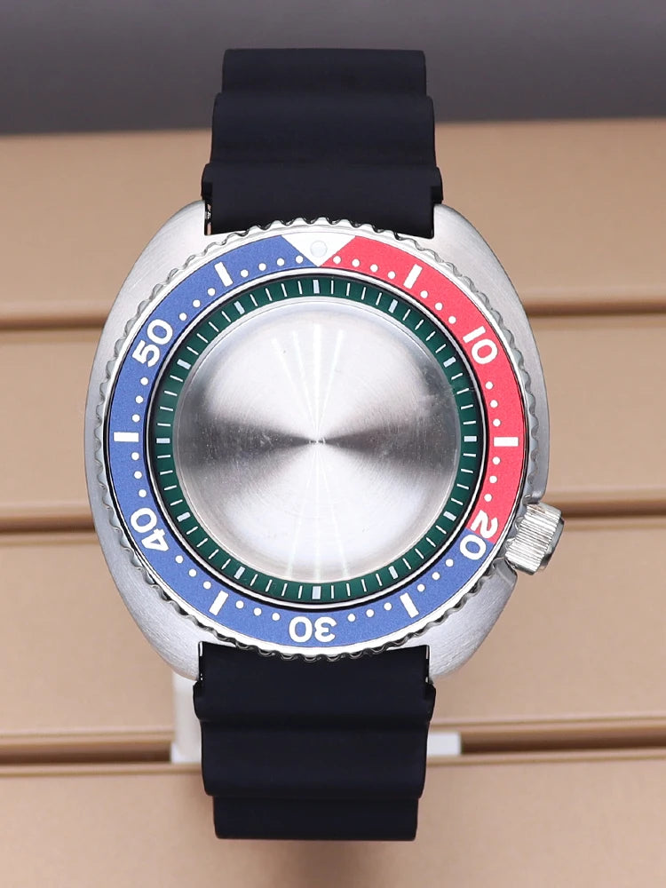 45mm Men's Watch nh35 Cases For NH35 NH36 Modified Abalone NH34 nh38 nh70 4R36 Movement 28.5mm Dial Sapphire Crystal Waterproof