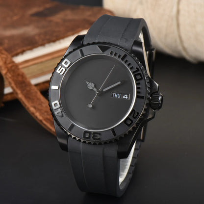 Sterile Yacht Master Watch 40.5mm Diving NH36 Movement Ceramic Bezel Sapphire 5Bar