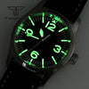 Tandorio 36mm Pilot Watch TD140B PT5000 NH35A Movement 20bar Sapphire