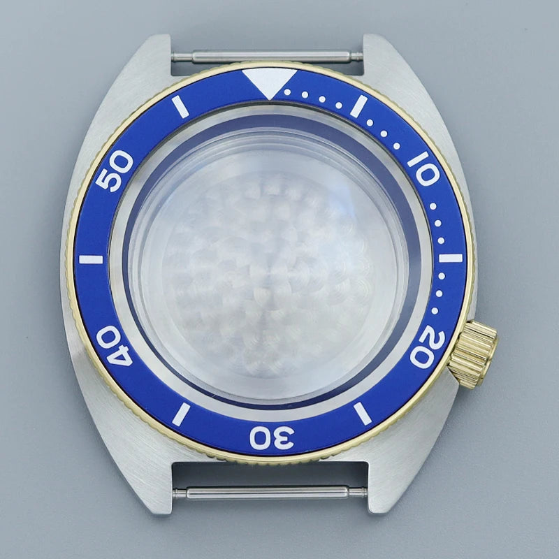 41mm NH35 Watch Case Stainless Steel Accessories For NH35 NH34 Mod Abalone NH36 NH70 Movement 28.5mm Dial Sapphire Crystal Glass