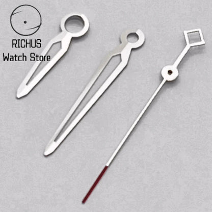 NH35 Silver Watch Hands Green Luminous Fit NH35 NH36 Movement Watch Accessories