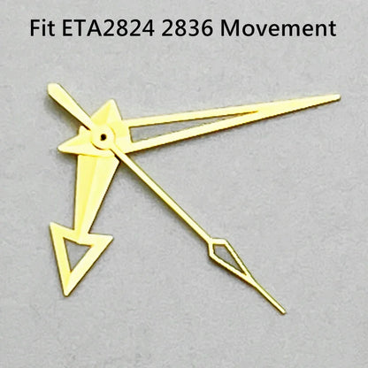 Arrow Watch Hands Silver/Blue/Gold Fit NH35 NH36 PT5000 ETA2836 2824 DG2813 3804 Miyota8215 8205 821A Movement Watch Accessories