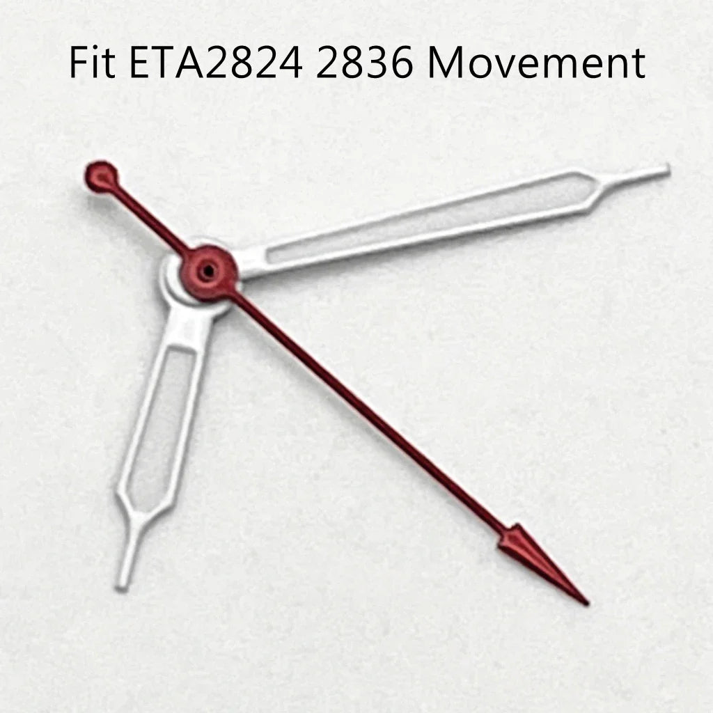 NH35 Hands Silver/Blue Watch Hands Fit NH35 NH36 PT5000 ETA2836 2824 DG2813 3804 Miyota8215 8205 821A Movement Watch Accessories