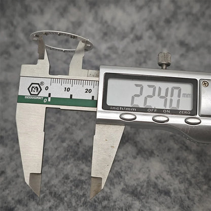 31mm Watch Dial Hollowed Out Surface Green Luminous Watch Faces Accessories Repair Parts NH70／NH35 / NH36 Movement