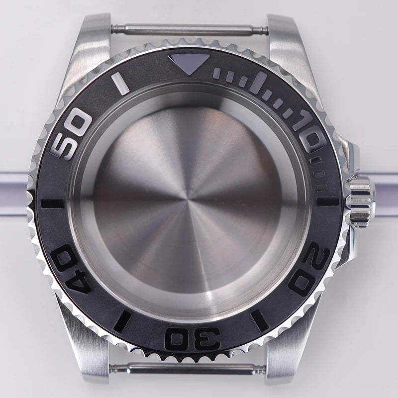 200M Diving Watch Case 40mm For Yacht-Master Seiko NH35 NH36 NH38/34 Miyota 8215 ETA2824 Movement Sapphire Glass 120clicks Bezel