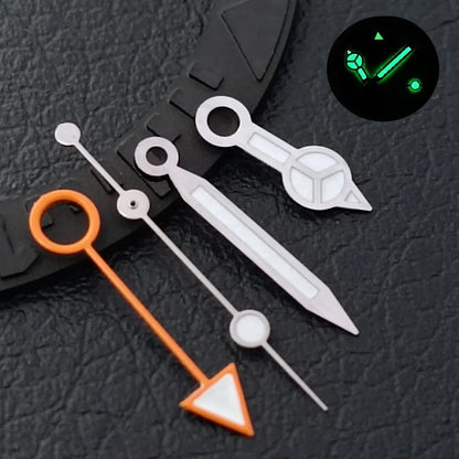 GMT Hands Blue Green/Green Luminous NH34 GMT Watch Hands for NH34 Automatic Movement watch accessories Watch Part For Wristwatch