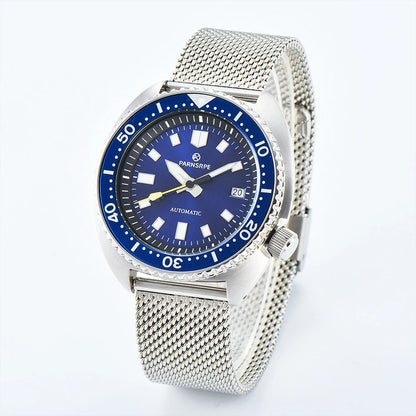 45MM PARNSRPE Big Abalone Automatic NH35 Movement Aseptic Dial Sapphire Diver 20 Bar Turtle