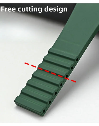 PRX watch band Quick Release  11mm 12mm T137.407/T137.410 Super Player Fluoro rubber FKM Watch Strap Bracelet