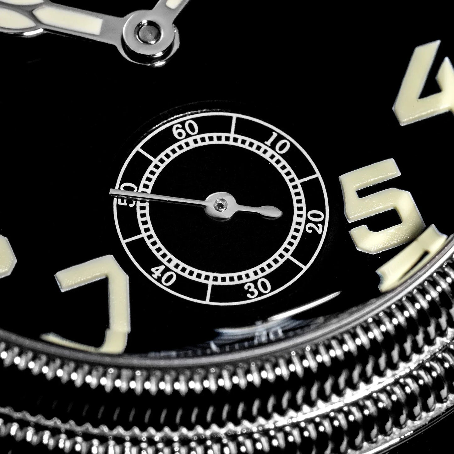 THORN T013 36mm Vintage Pilot Watch ST1700 Manual winding Sub Second Swiss luminous Sapphire