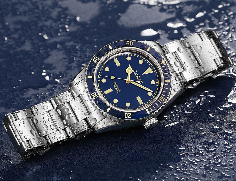 CADISEN C8206 BB58 Mod 38mm Diver NH35 Mechanical Sapphire 20 Bar Sapphire