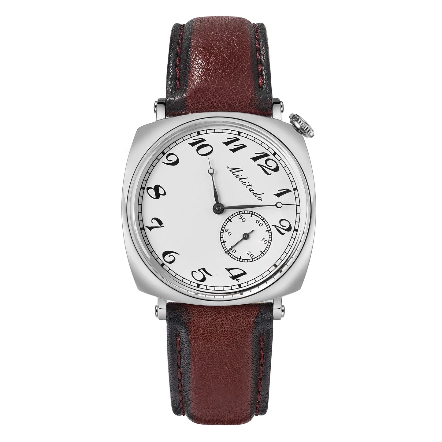 Militado ML11 Square Watch ST1701K Automatic Sapphire 10Bar 36mm Vintage reloj hombre