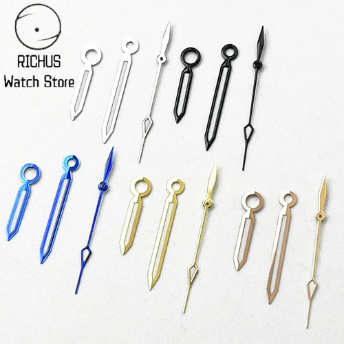 NH35 Hands Silver/Blue Watch Hands Fit NH35 NH36 PT5000 ETA2836 2824 DG2813 3804 Miyota8215 8205 821A Movement Watch Accessories