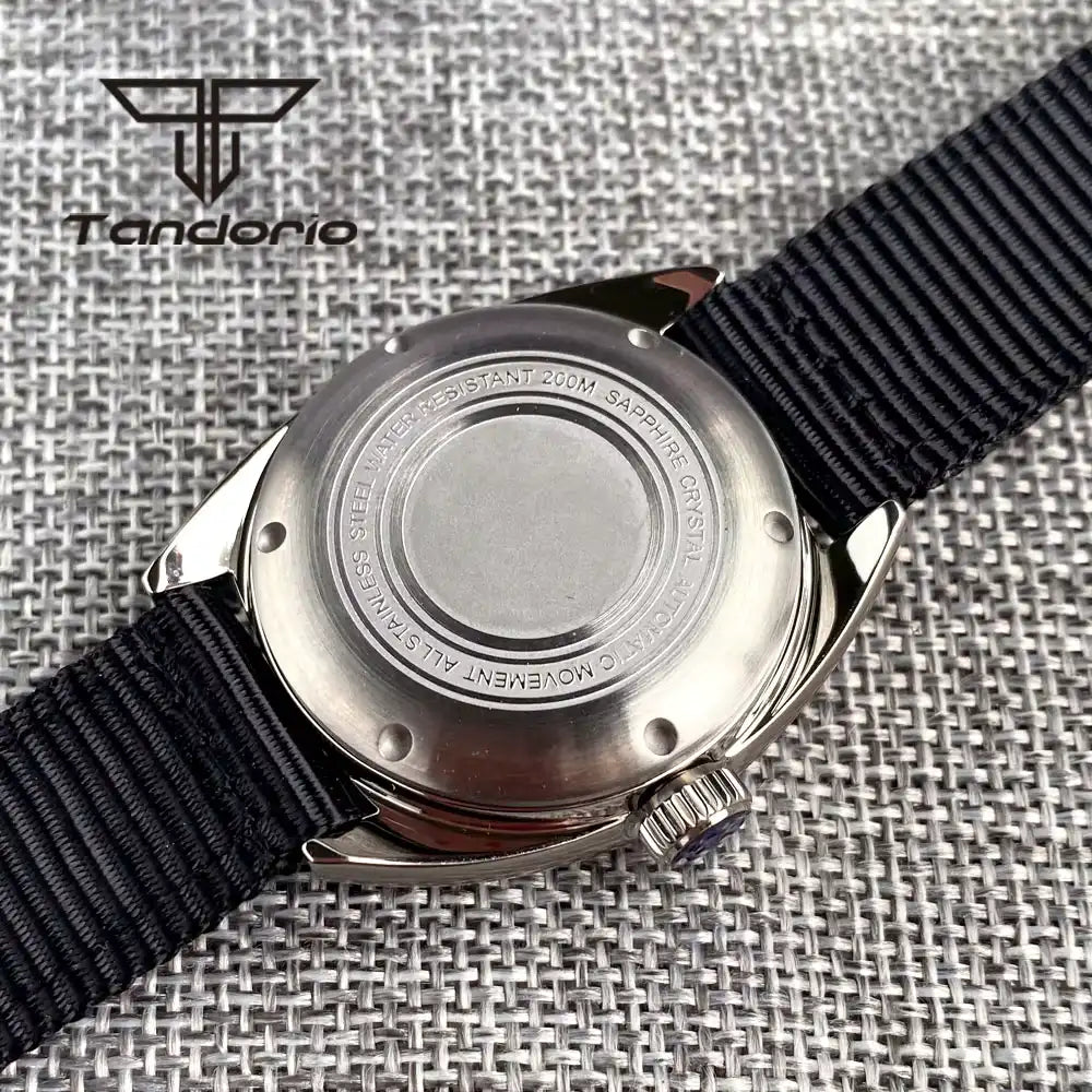 Tandorio Identity Crisis TD102 Gradient Dial NH35A 36mm 20Bar Field Watch Sapphire