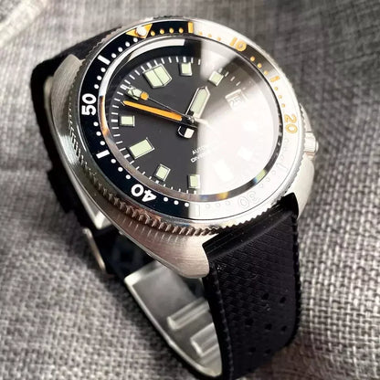 Tandorio Willard watch Sapphire NH35A Dive 44mm20bar TD258 Turtle