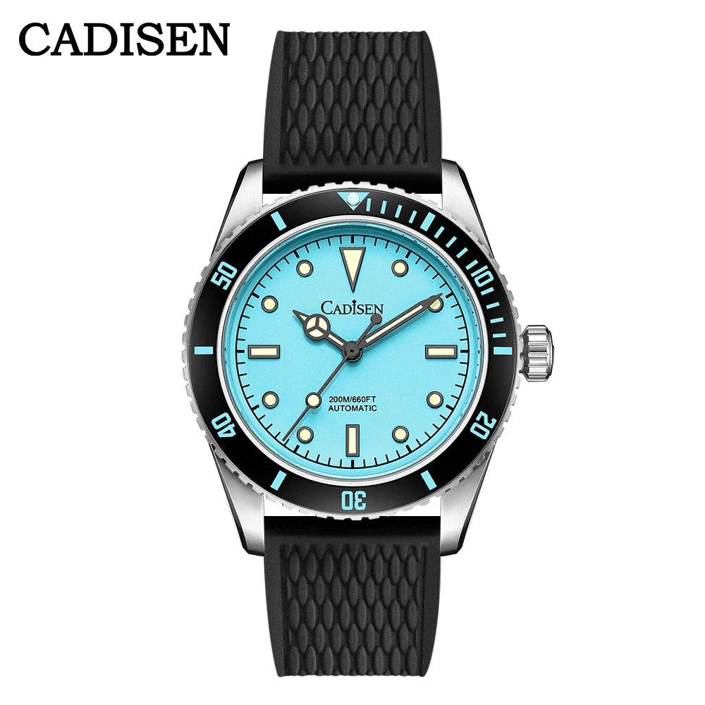 CADISEN C8206 BB58 Mod 38mm Diver NH35 Mechanical Sapphire 20 Bar Sapphire