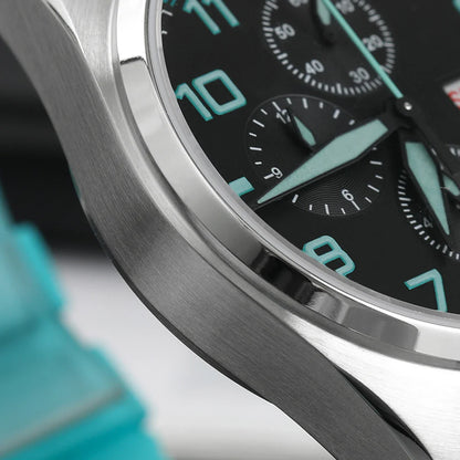 Militado ML04 Chronograph Quartz Military Watch OS00 Movement BGW9 Luminous 100m Waterproof  Domed Sapphire 39mm