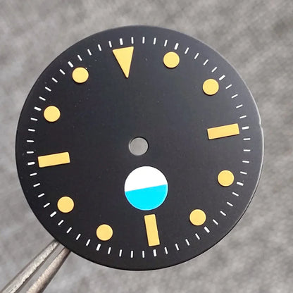 50 FATHOMS Fit NH34 NH35 NH36 NH38 NH70 NH72 ETA2824 PT5000 SW200 Watch Case Double Bow Sapphire Crystal 20BAR Sandblasted 40mm