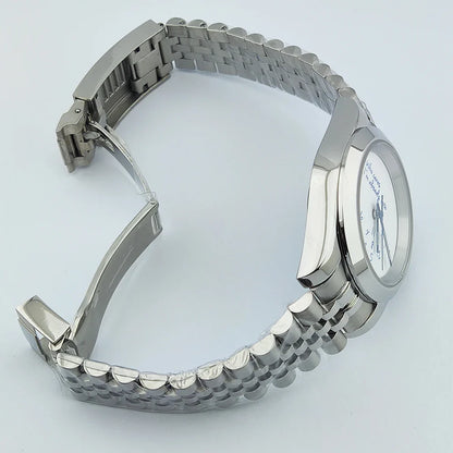 Special Dial Explorer Watch 39mm nh35 Who cares im already late Watch Sapphire 10bar