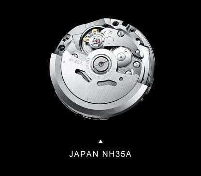 Cadisen C8224 Minimalist C3 Luminous Miyota 8215 AR Sapphire 5ATM Mesh strap 40MM