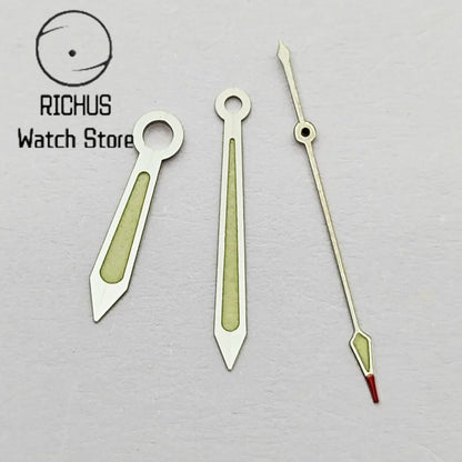 Green Luminous Watch Hands Fit NH35 NH36 ETA2836 2824 Miyota 8215 8205 821A Mingzhu DG2813 3804 PT5000 Movement