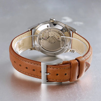 Baltany Dress Watches Man S4090 Dome Sapphire Crystal 9039 Automation Stainless Steel Classic Pie-Pan Dial Mechanical Watch