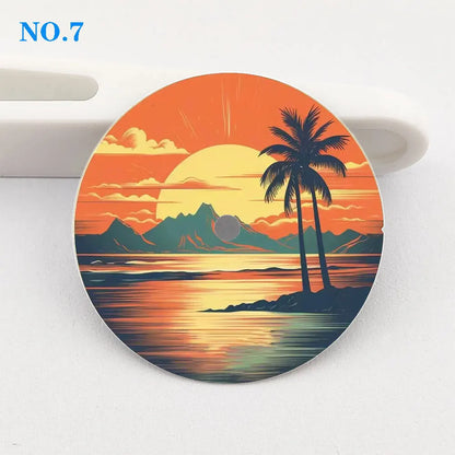 Watch dial 28.5mm dial NH35 dial creative color-printed series dial is suitable for NH35/36 movement watch accessories