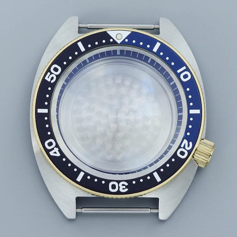 41mm NH35 Watch Case Stainless Steel Accessories For NH35 NH34 Mod Abalone NH36 NH70 Movement 28.5mm Dial Sapphire Crystal Glass