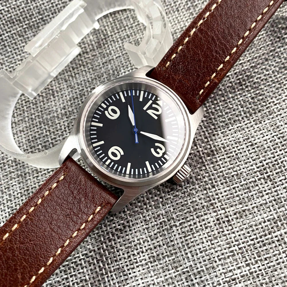 Tandorio pilot watch TD140S 36mm NH35A automatic sapphire 20bar