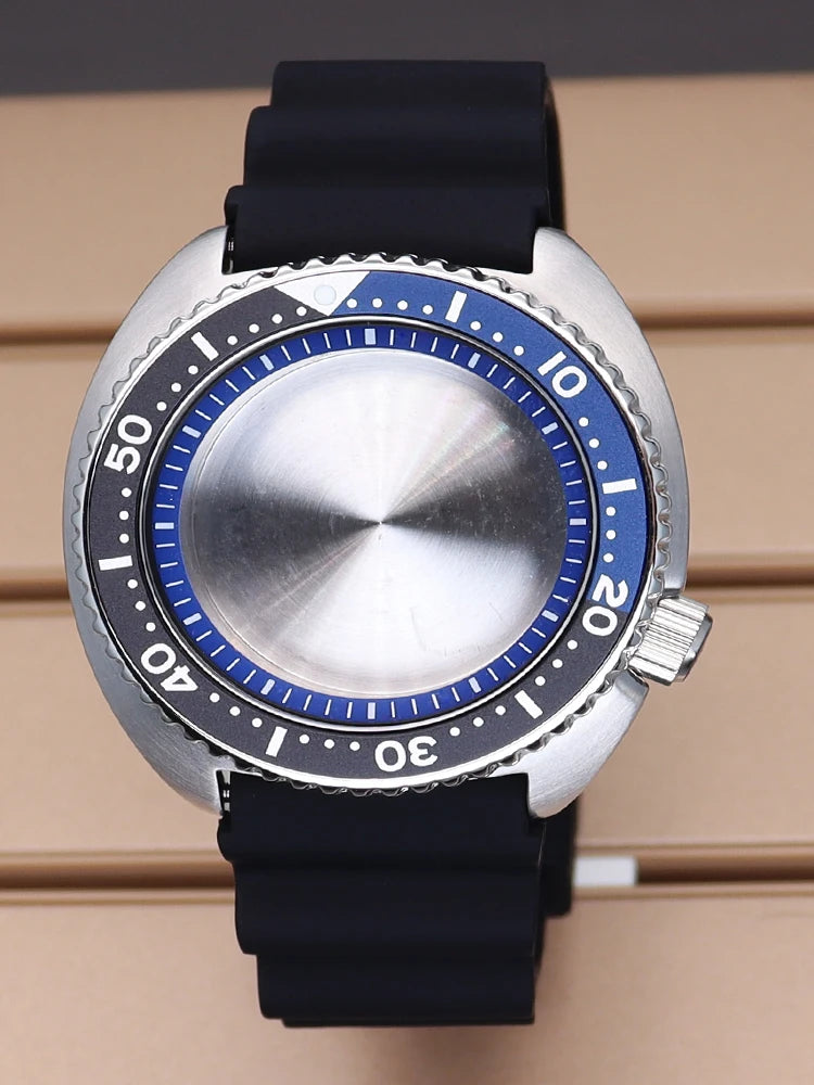 45mm Men's Watch nh35 Cases For NH35 NH36 Modified Abalone NH34 nh38 nh70 4R36 Movement 28.5mm Dial Sapphire Crystal Waterproof