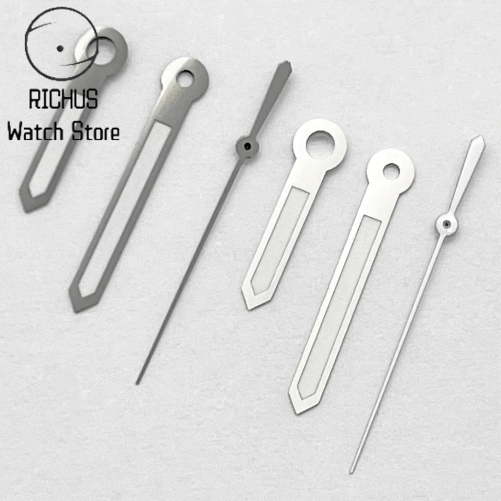 Wide NH35 Watch Hands Green Luminous Fit NH35 NH36 PT5000 ETA2836 2824 DG2813 3804 Miyota8215 8205 821A Movement Watch Accessories