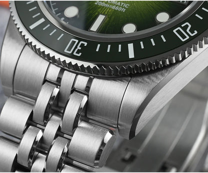 San Martin Diver SN0148G 40mm  Miyota 9015 Automatic Enamel Sunburst Dial 20bar  Ar Sapphire BGW9 Lume