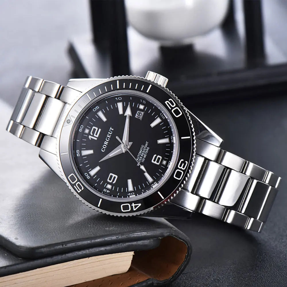 41MM Corgeut Custom Logo/Name BB58 Diver Sapphire NH35 Automatic 10Bar