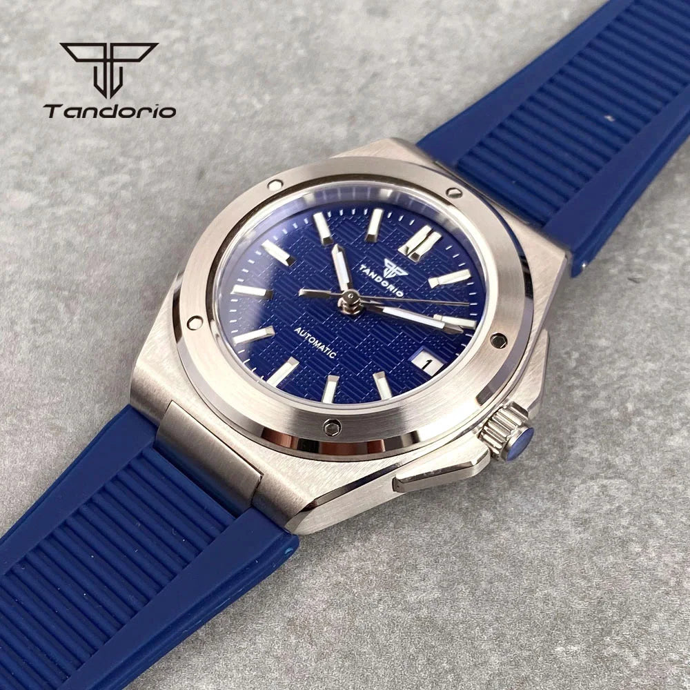 Tandorio Engineer Watch TD331B Seiko NH35 Sapphire Dress 40MM