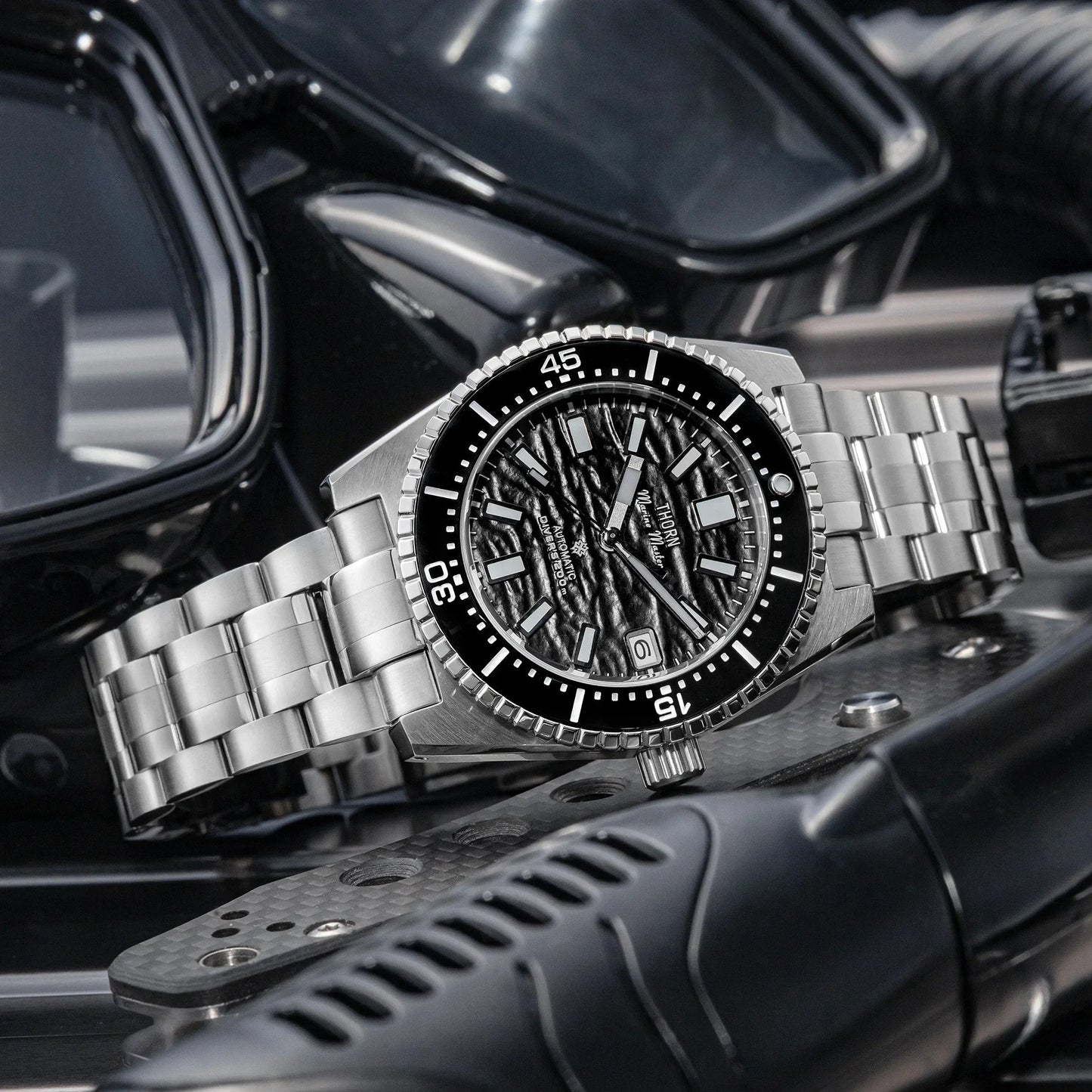 THORN SHY042  NH35A Movement Sailing Diver 40MM BGW9 Lume Sapphire Glass back 20bar