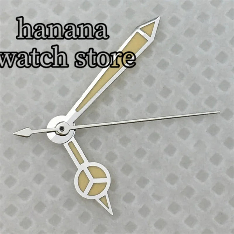 Watch Hands Gold Silver Yellow Hands Green Luminous Fits NH34 NH35 NH36 NH37 NH38 NH39 NH70 NH72 Movement